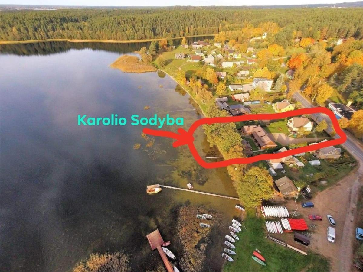 Karolio Sodyba Paluseje Buitenkant foto